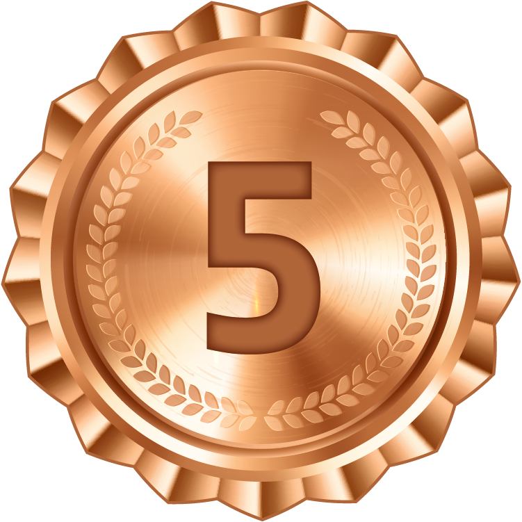 5 Year Support Badge